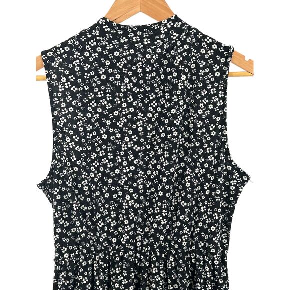Lily Rose Collar Floral Jr Size Boho Pullover Sundress Jr‎ size Large - Picture 6 of 11